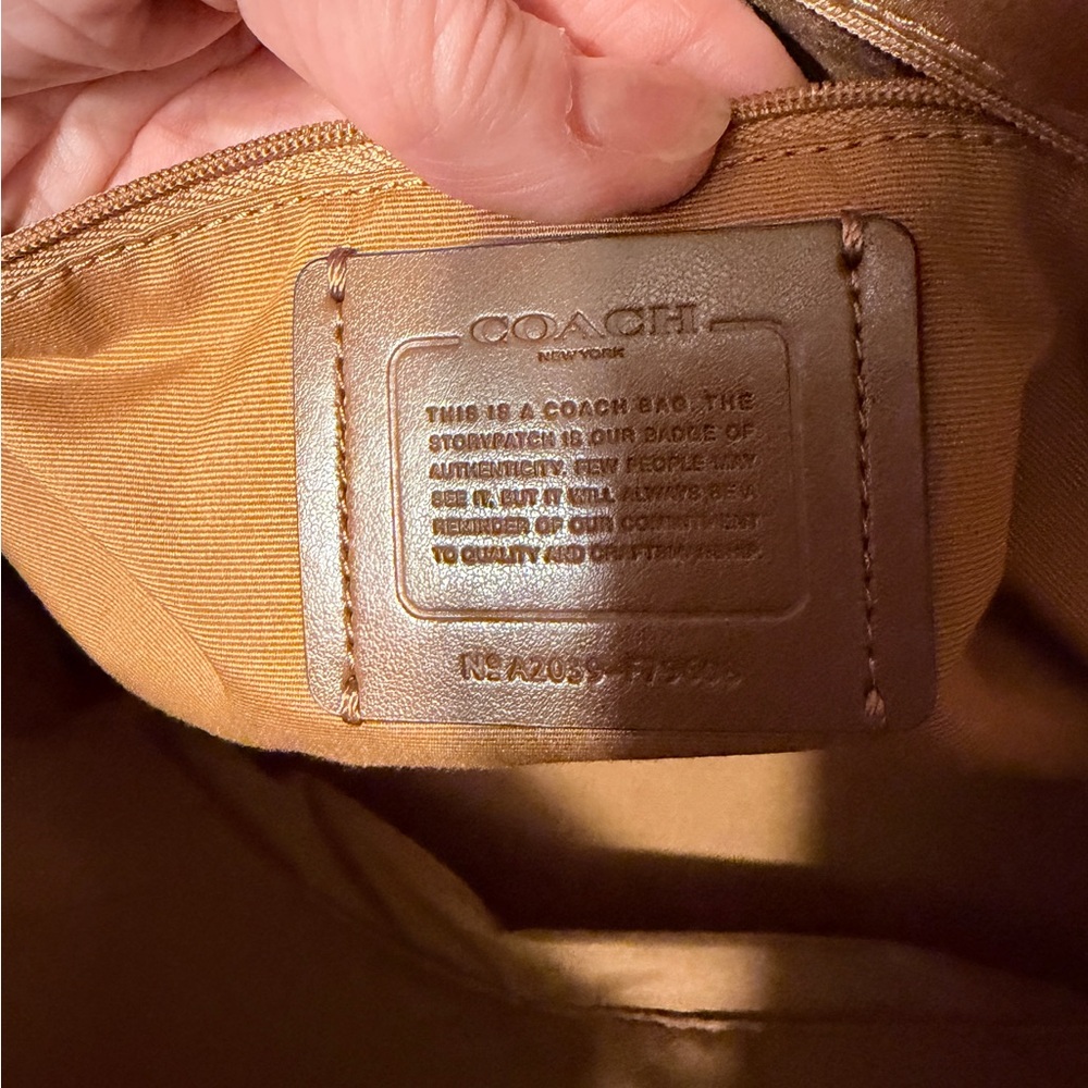Coach cream Leather Tote Bag - Coach - Picture 4 of 9